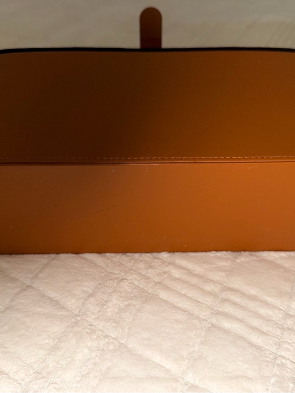 Dyson Cognac Leather-Look Travel Case - Picture 4 of 6